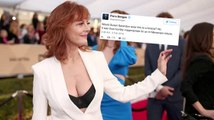 Piers Morgan critique le décolleté de Susan Sarandon au SAG Awards