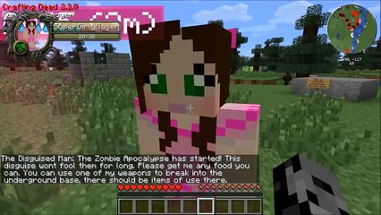 Minecraft  THE SECRET BASE MISSION - The Crafting Dead [1] (2)