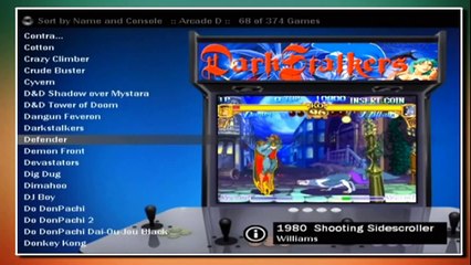 CoinOPS 5 Lite Modded Xbox Original All games shown