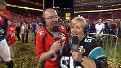 James Corden's Parents Live at Super Bowl 50 -