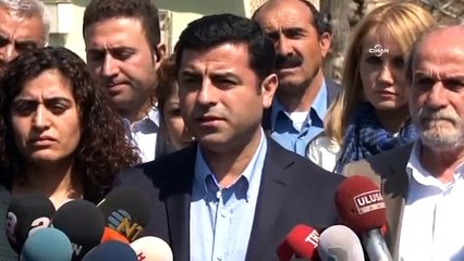 Demirtaş: Tek bir siyasetçi bugün sanık sandalyesinde değildir