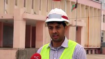 Afgan mühendis, mezun olduğu Türk okulunun yurdunu inşa ediyor