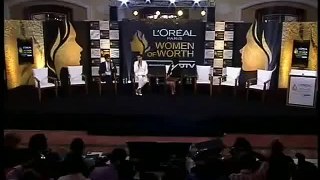 Actor Sonam Kapoor joins the NDTV-L'Oreal Paris Women of Worth Awards