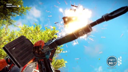 Things to do in Just Cause 3 - Car Tornado