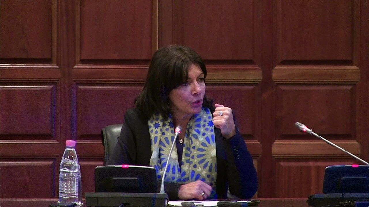 La maire de Paris Anne Hidalgo en visite à Alger