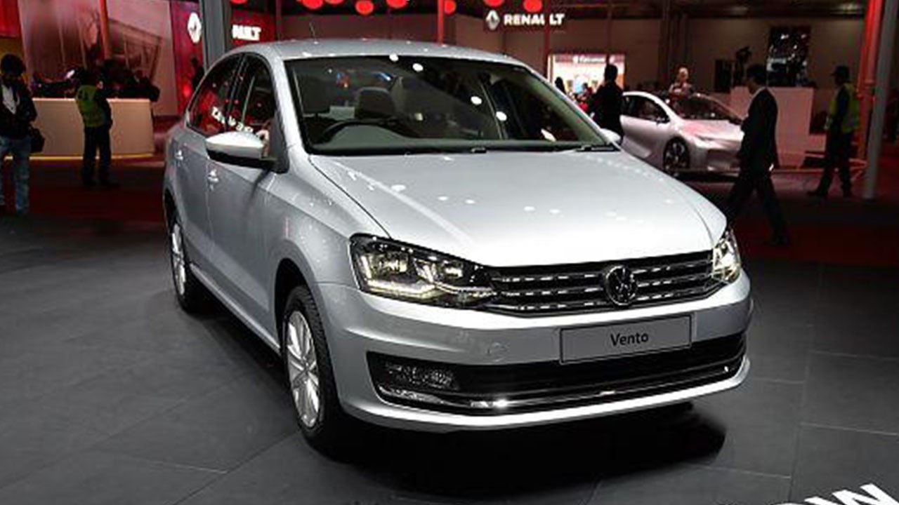 Volkswagen Vento With DRLs Showcased At 2016 Auto Expo