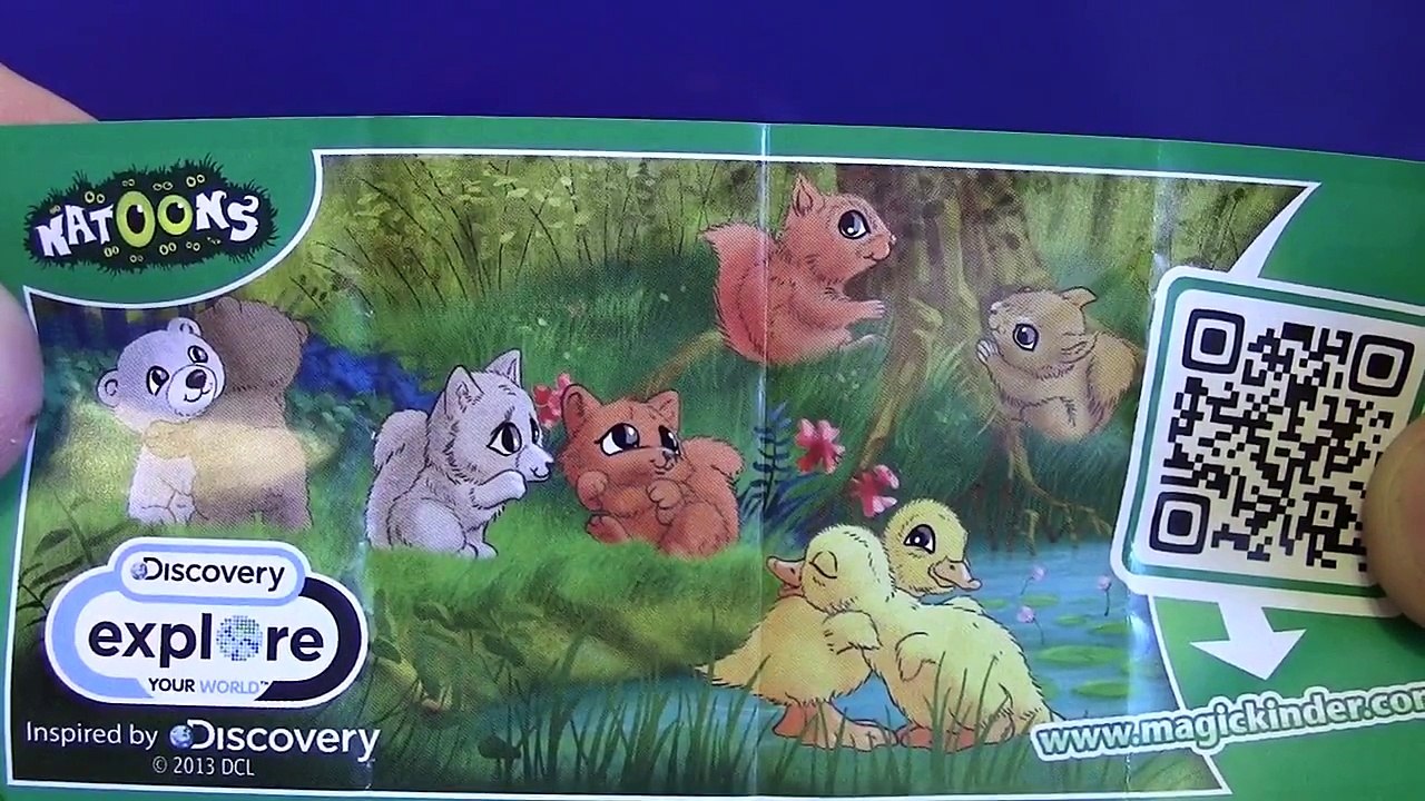 3 Kinder Surprise eggs Natoons Masha & Medved Unboxing