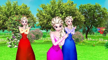 Frozen Ringa Ringa Roses Rhymes | Incy Wincy Spider And I Went To School One Morning Nursery Rhymes