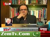 Hassan Nisar Drunk or under influence of Drug In Shahid Masood Show