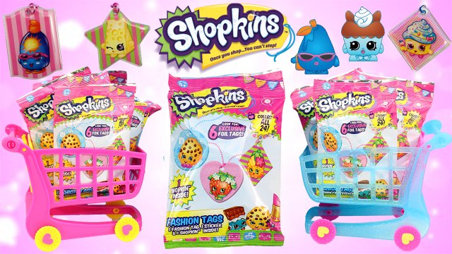 NEW Shopkins Fashion Tags | Limited Edition Shopkins Foil Tags Stickers Shopkins Season 1