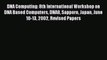 [PDF Download] DNA Computing: 8th International Workshop on DNA Based Computers DNA8 Sapporo