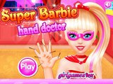 Super Barbie Hand Doctor - Cartoon Video Games For Girls