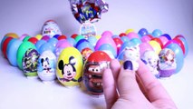 Surprise Eggs Mickey Mouse Peppa Pig Frozen Angry Birds Dora Cars 2 Disney Princess Huevos Sorpresa