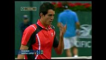 2008 Pacific Life Open - 2nd Round (Roger Federer vs Guillermo Garcia Lopez) Set 2