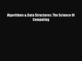 [PDF Download] Algorithms & Data Structures: The Science Of Computing [Read] Online