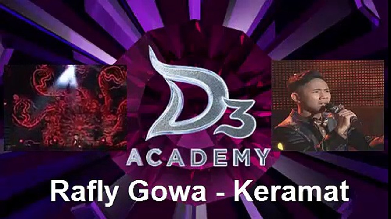 Rafly Gowa - Keramat #D'Academy 3 Konser Nominasi 8 Februari 2016