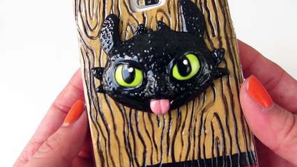 DIY Toothless Phone Case with Coolricebunnies   DRAGON STYLE