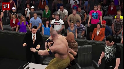 Annihilating Announce Table Attacks  WWE 2K15 Top 10