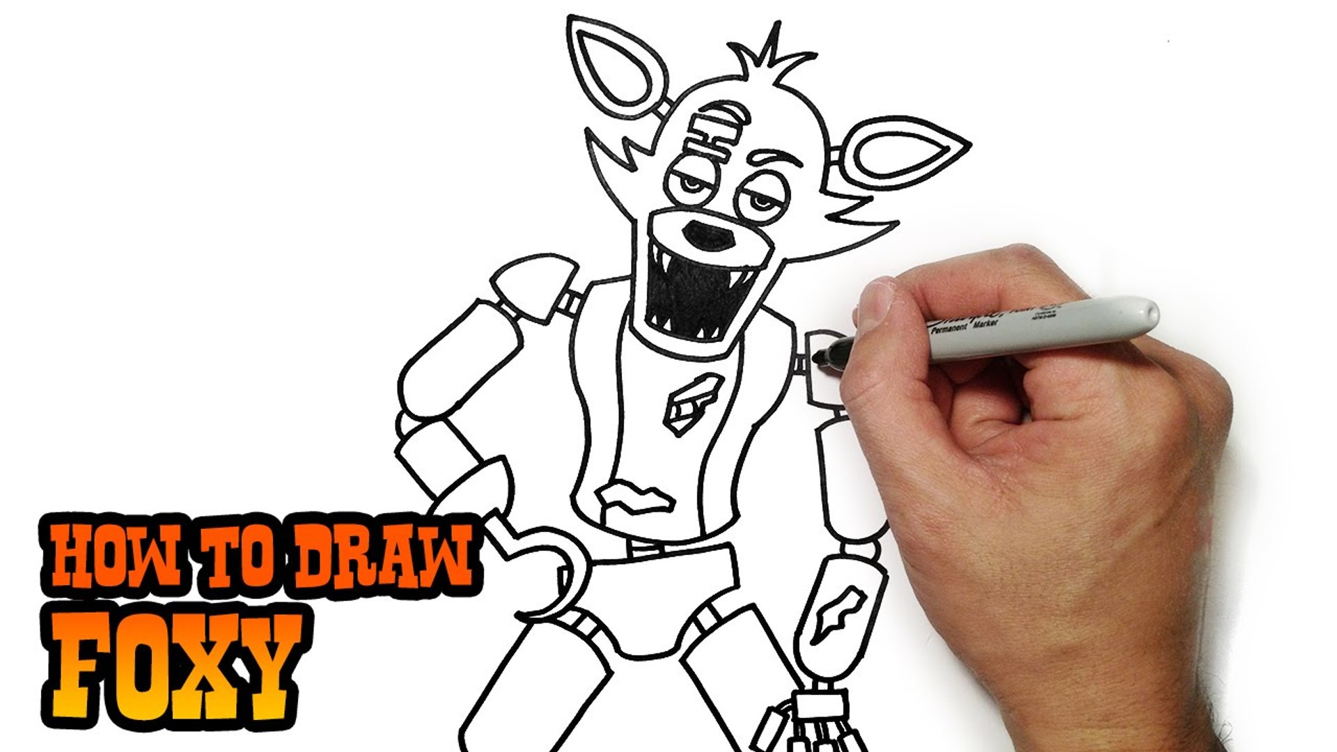 The Official Five Nights at Freddy's How to Draw