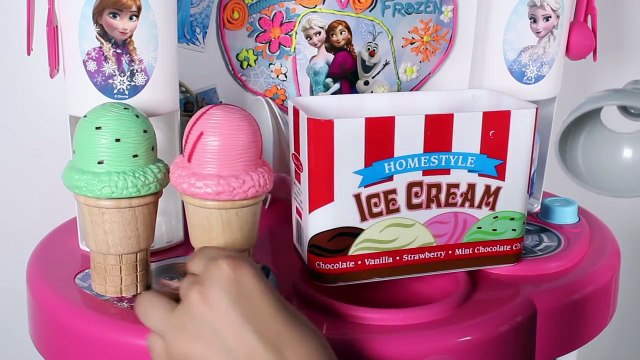 ❤ FROZEN Kitchen Toy Smoby ❤ Toy Cutting Food Frozen Mini Kitchen Frozen Küche Cocinita Toy Food