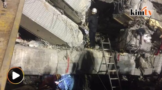 Rescuers race for Taiwan quake victims as 'golden window' closes