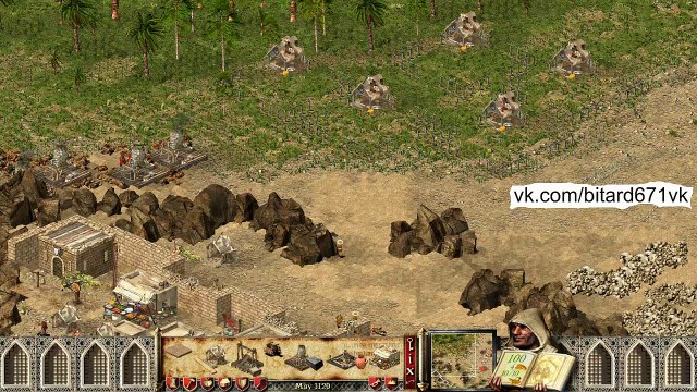 Stronghold Crusader 1 HD # 4 Mission An Old Friend # walkthrough