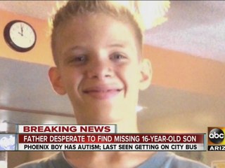 Phoenix police searching for missing 15-year-old boy
