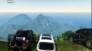 Test Drive Unlimited 2 - слалом и полёты в горах