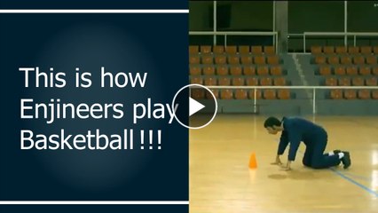 This Is How Engineers Play Basketball....HD Video