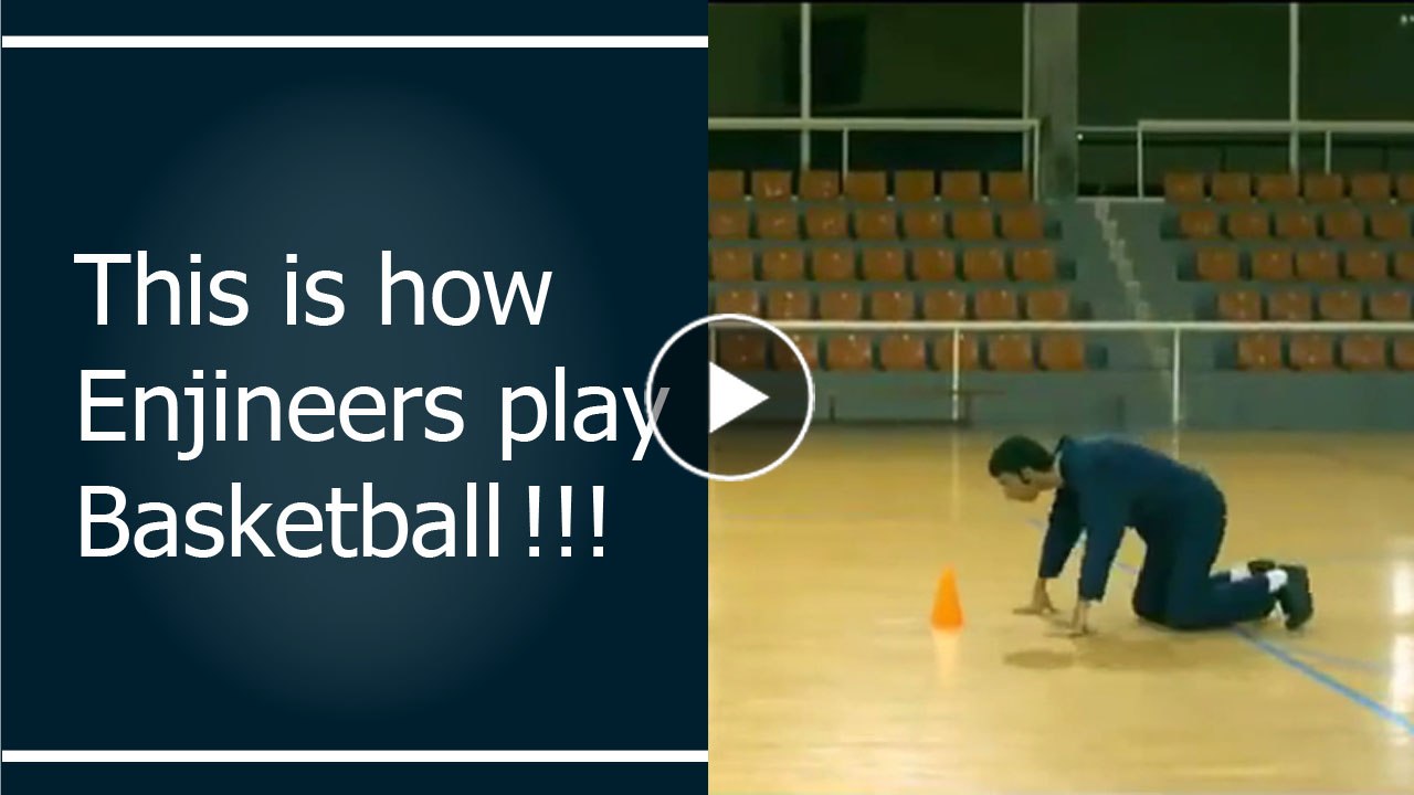 This Is How Engineers Play Basketball....HD Video