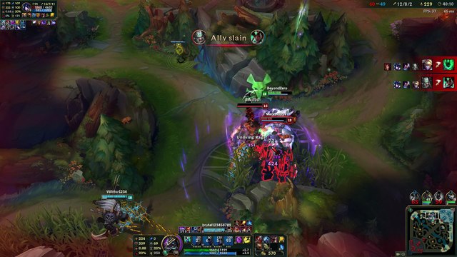 League of Legends - Playing Nasus in normal summoners rift