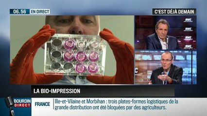 La chronique d'Anthony Morel: La bio-impression, une révolution dans le secteur de l'e-santé - 09/02