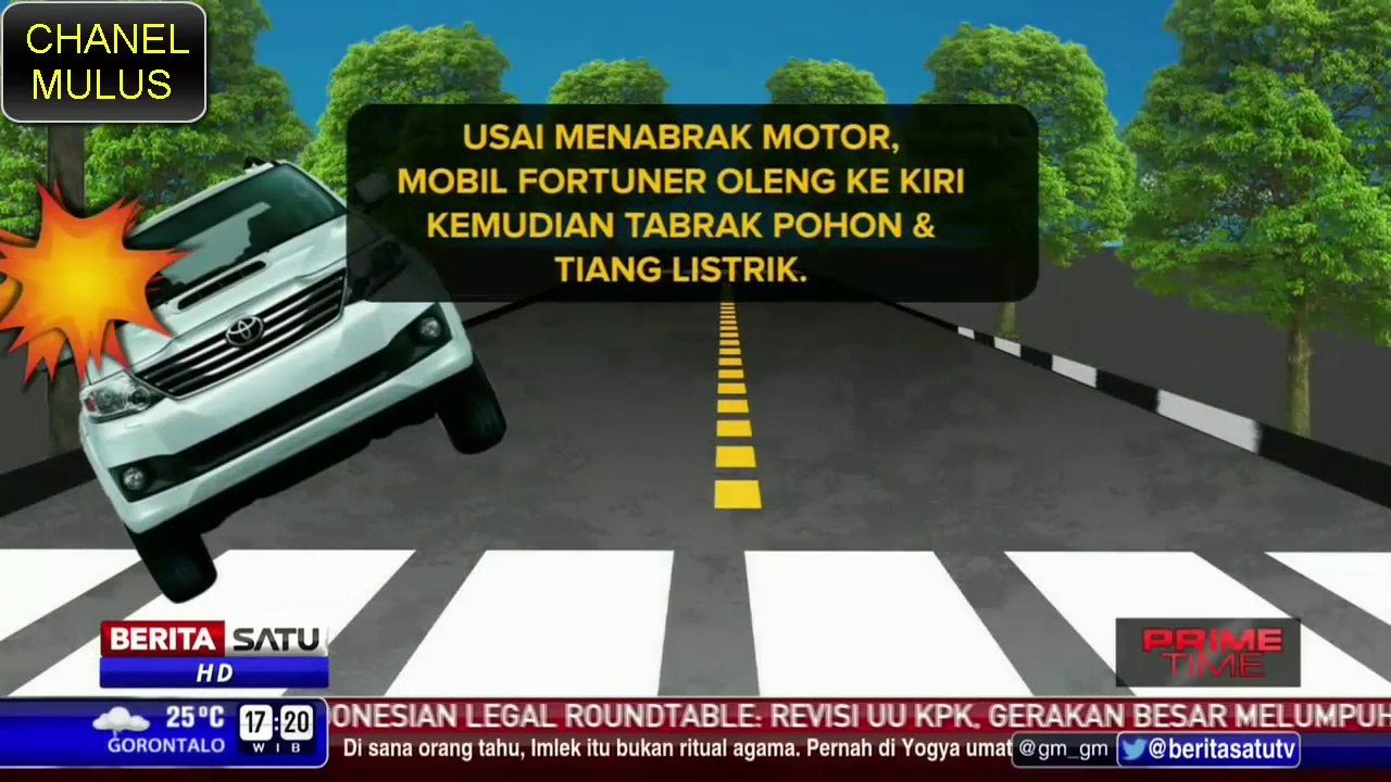 Fortuner Maut Kronologi Kecelakaan di Jalan Daan Mogot, 4 Orang Tewas