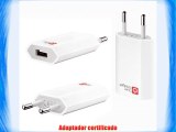 DURAGADGET Adaptador Europeo De Corriente / Cargador USB Para Motorola Moto G