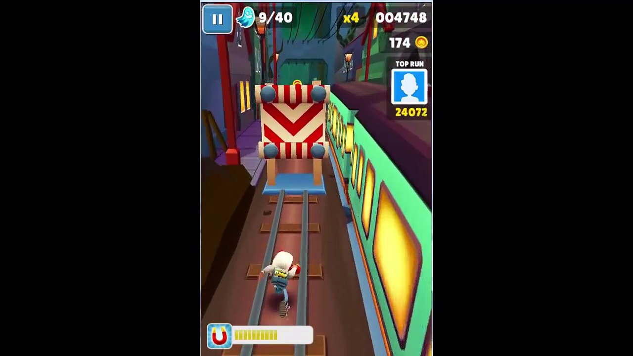 Subway Surfers Gameplay on PC | My record is 732355