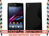 SAMRICK - Sony Xperia Z1 - 'S' Ola Hydro Gel Funda Protectora Con Protector De Pantalla