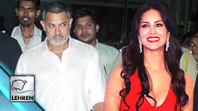 Aamir Khan LEAVES SHOOT For Sunny Leone