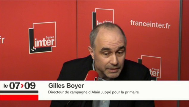 Gilles Boyer répond aux questions de Léa Salamé