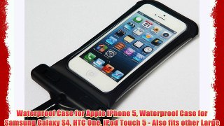 Waterproof Case for Apple iPhone 5 Waterproof Case for Samsung Galaxy S4 HTC One iPod Touch