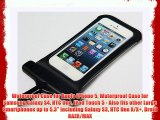 Waterproof Case for Apple iPhone 5 Waterproof Case for Samsung Galaxy S4 HTC One iPod Touch