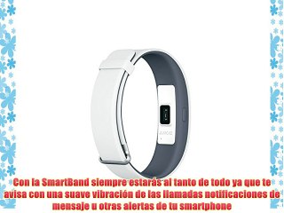 Sony SmartBand 2 - Pulsera cuantificadora color blanco