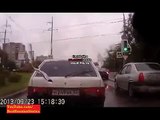 New Crazy Russian Guy with the Gun 2013 Road Rage in Russia. Watch only in Russia 2013