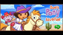 Dora the Explorer Pony Adventure Episode - Dora and the Backyardigans Mission to Mars - Kids Games