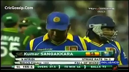 ShahidAfridi 5Wickets Pakistan vs SriLanka 2011 Sharjah