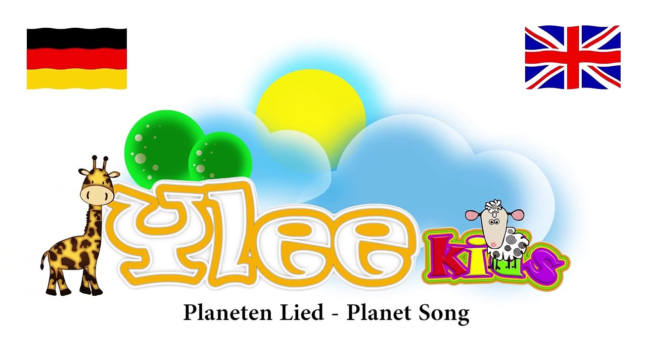 Planeten Lied Planet Song / Zweisprachiges Kinderlied / Deutsch Englisch