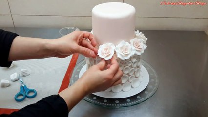 Vintage Rose Cake - How To by CakesStepbyStep