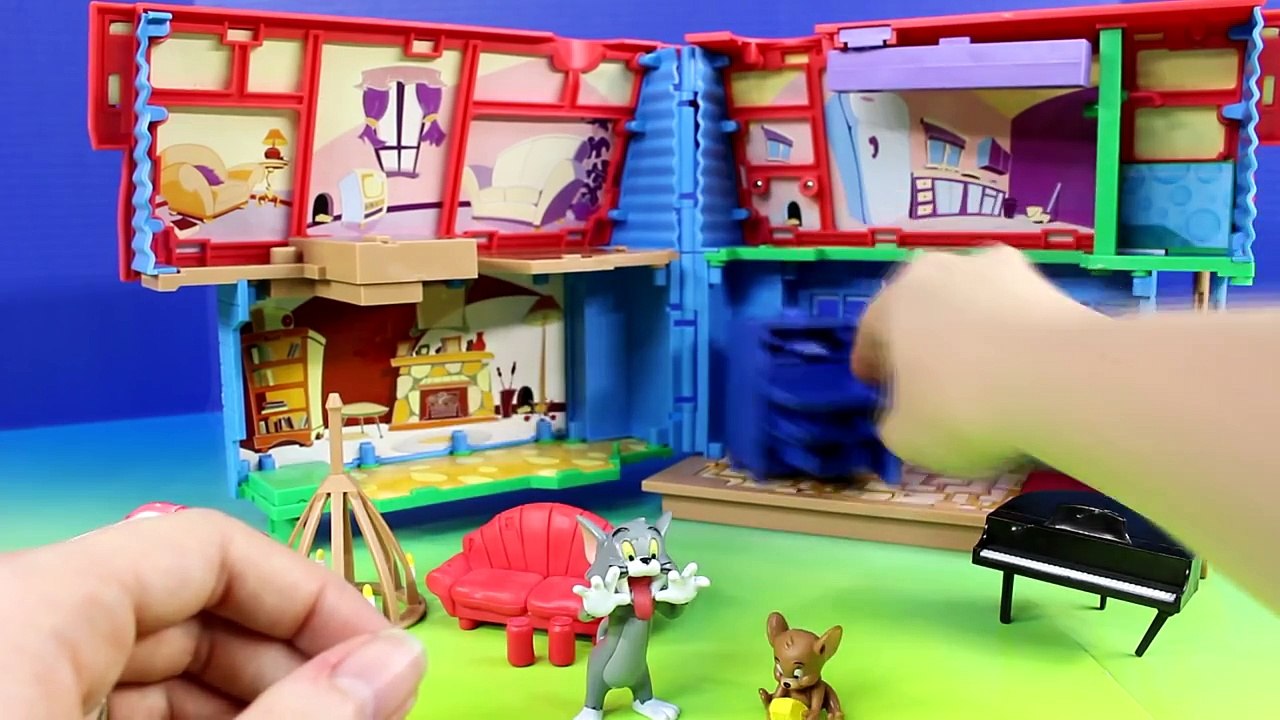 Tom And Jerry Tricky Trap House Playset Game Of Cat And Mouse