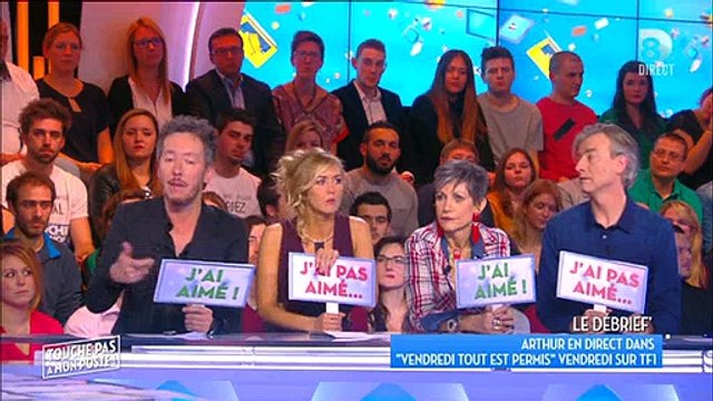 Les chroniqueurs de TPMP s'en prennent à Arthur qui ne les aurait pas invités vendredi sur TF1