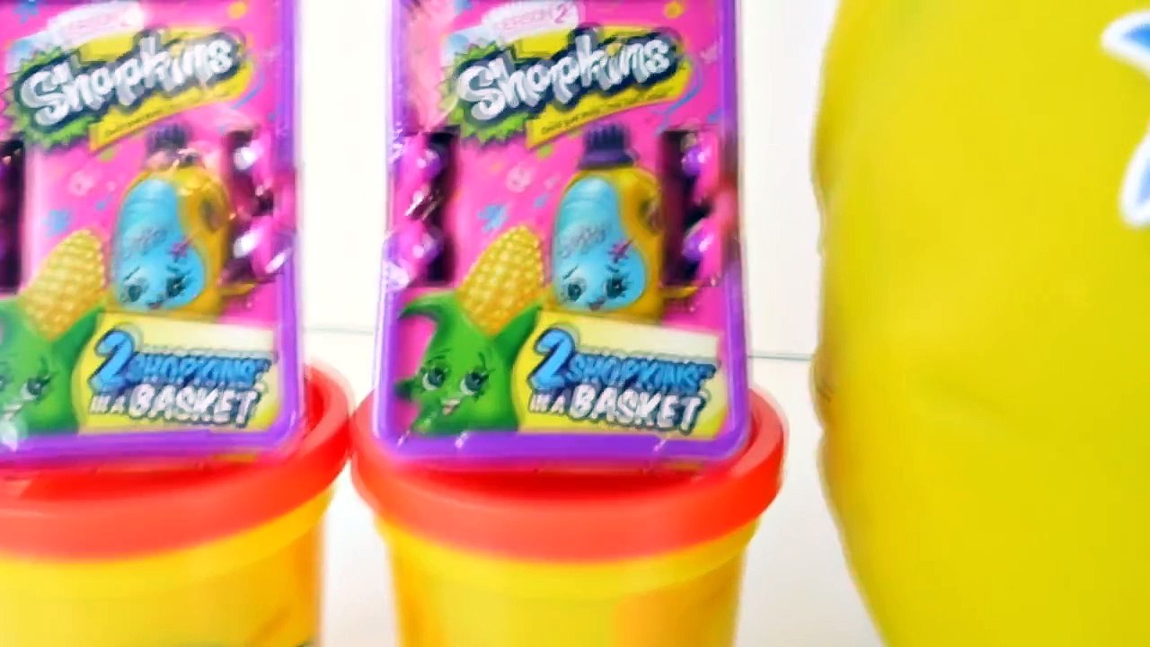 GIANT Surprise Egg Jake and the Neverland Pirates Play Doh LEGO Shopkins Huevos Sorpresa