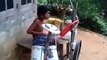 Whatsapp Funny Videos India | Indian Boy playing drums like a Boss